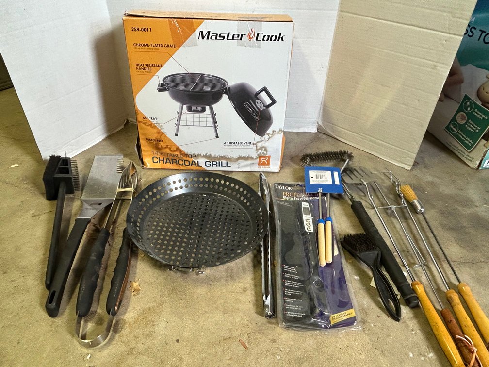 Master Cook Grill and BBQ Utensils
