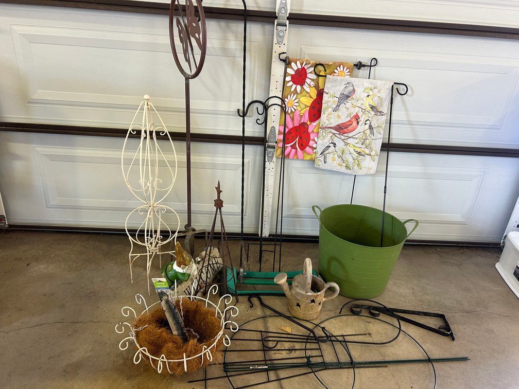 Variety of Yard Art