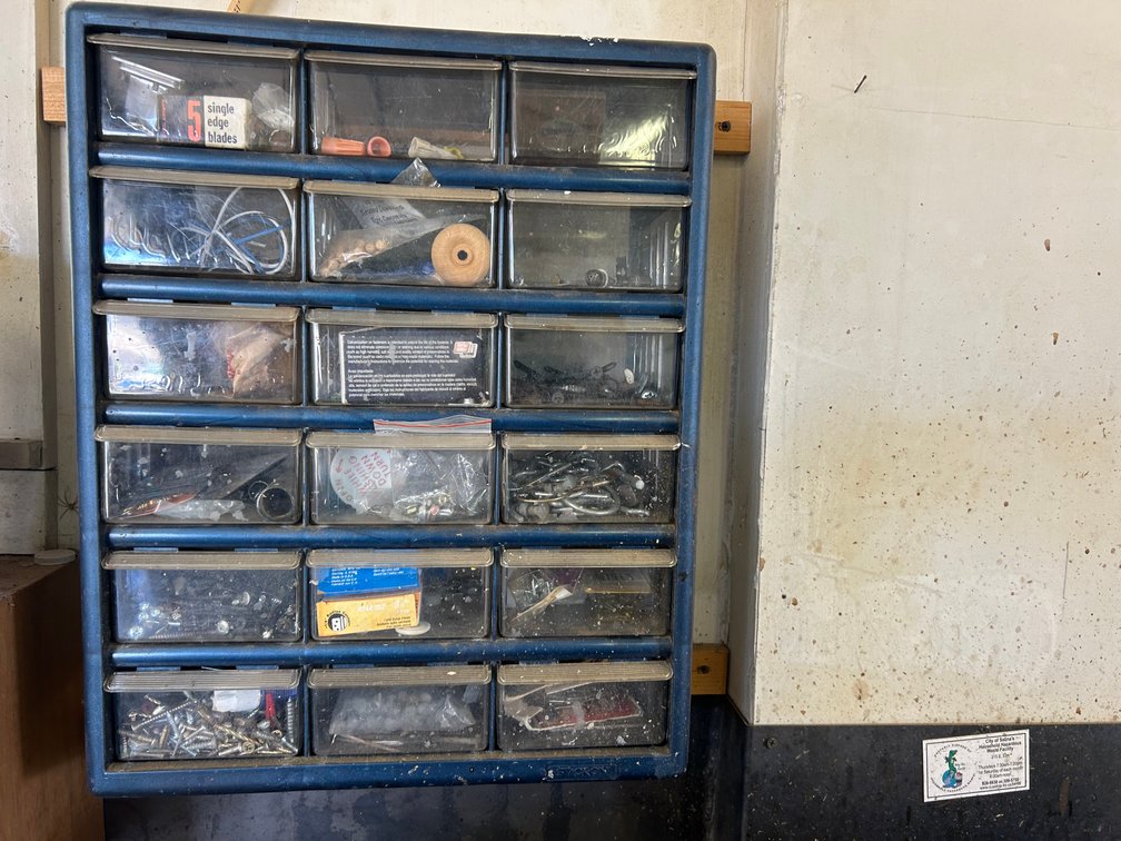 Tool Organizer with Contents