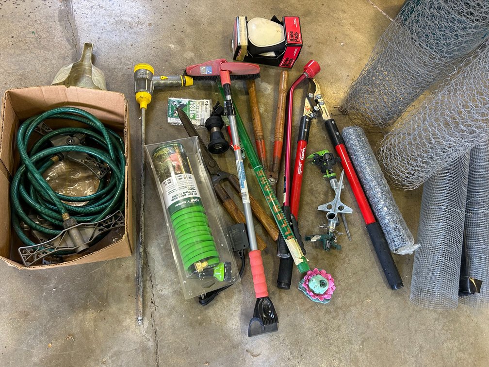 Variety of Garden Tools