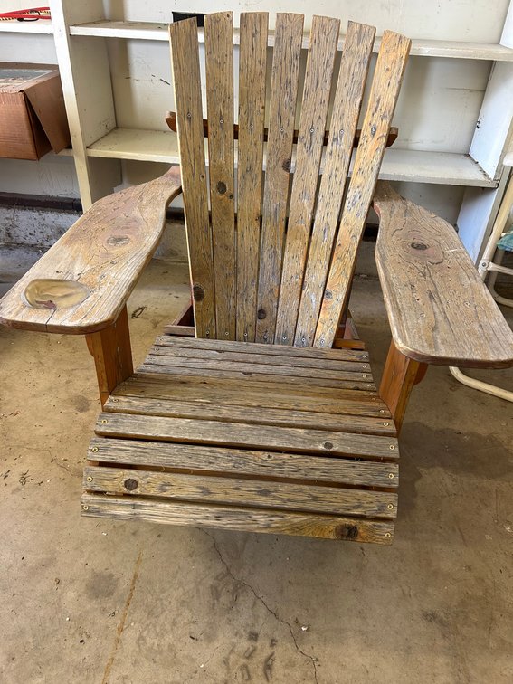 Wood Adirondack Chair