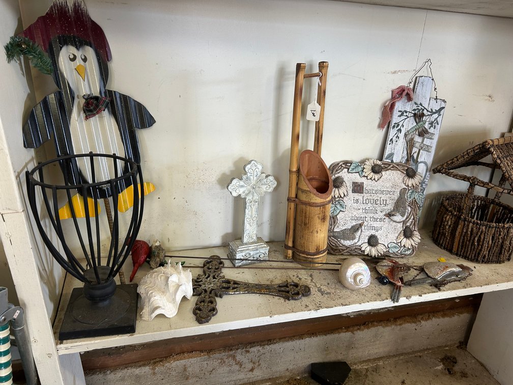 Variety of Yard Art