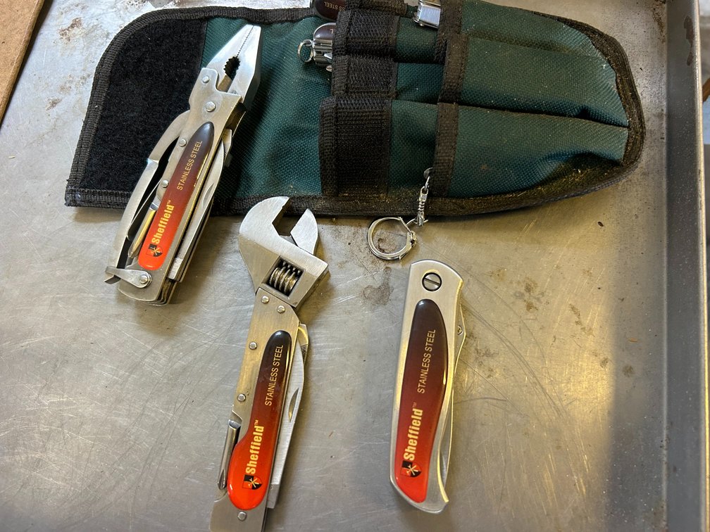 Sheffield Tool Set with Storage Pouch