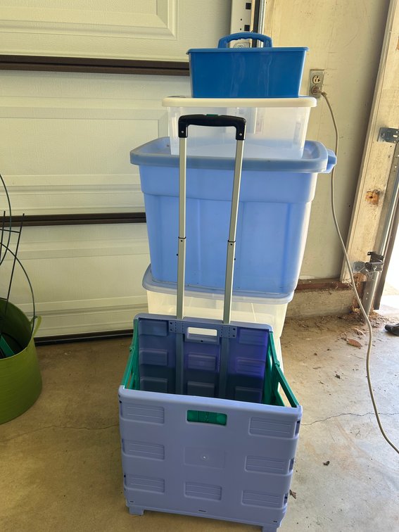Variety of Sizes and Styles of Storage Totes