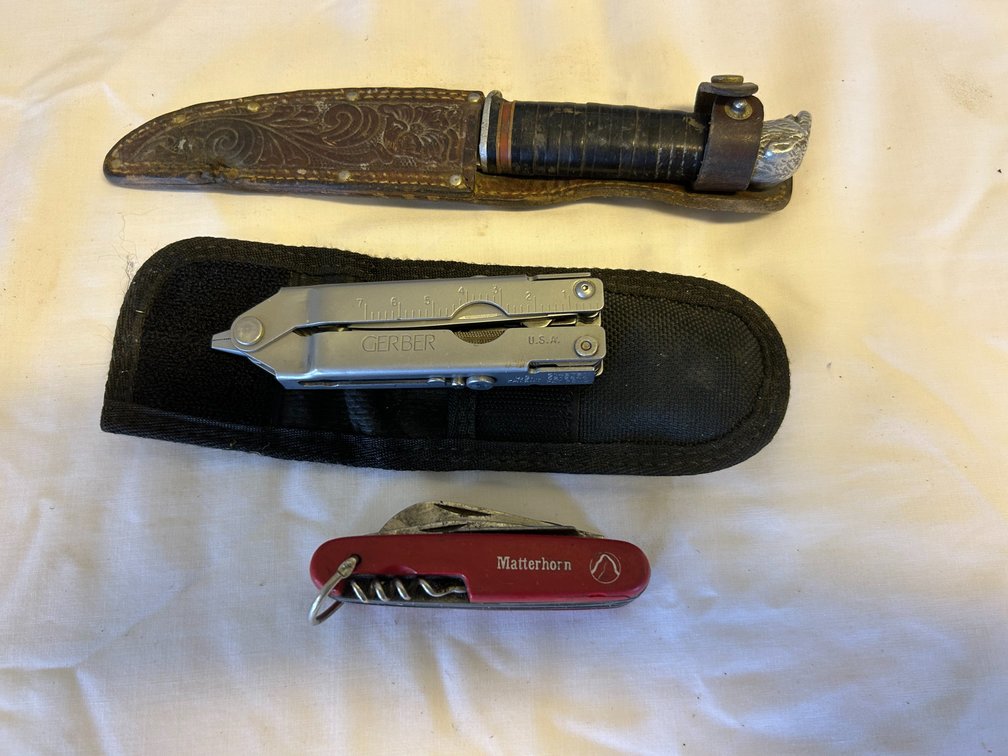 Knives - One is in a Sheath