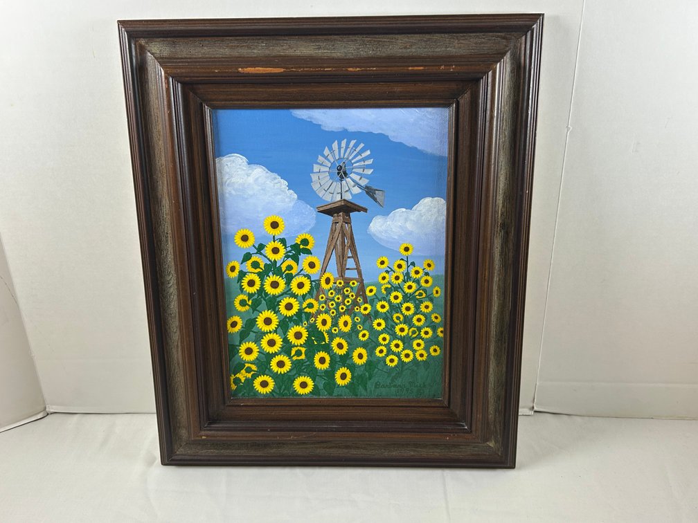 "Sunflower Power" Painting