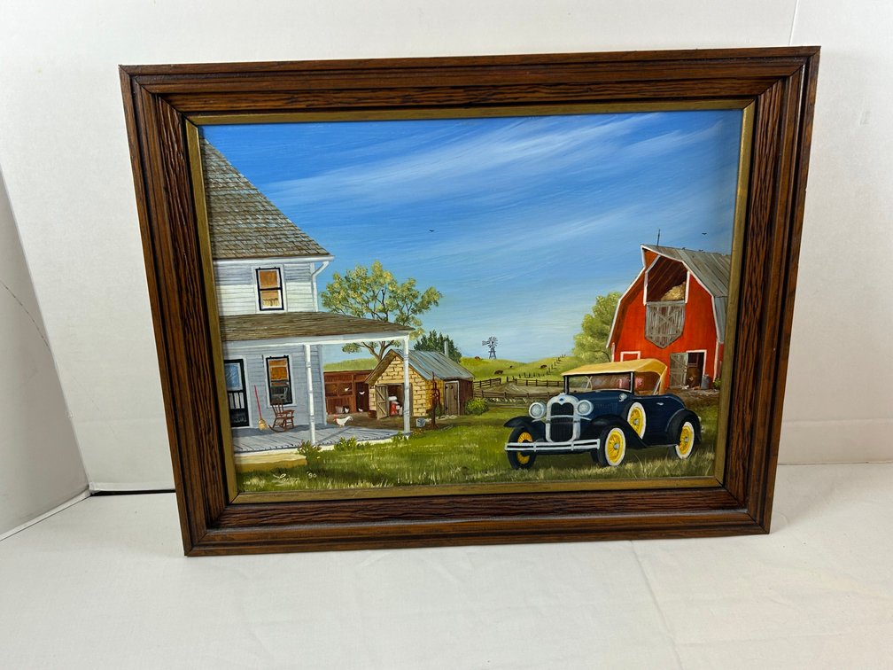 "The 30s" Oil on Masonite