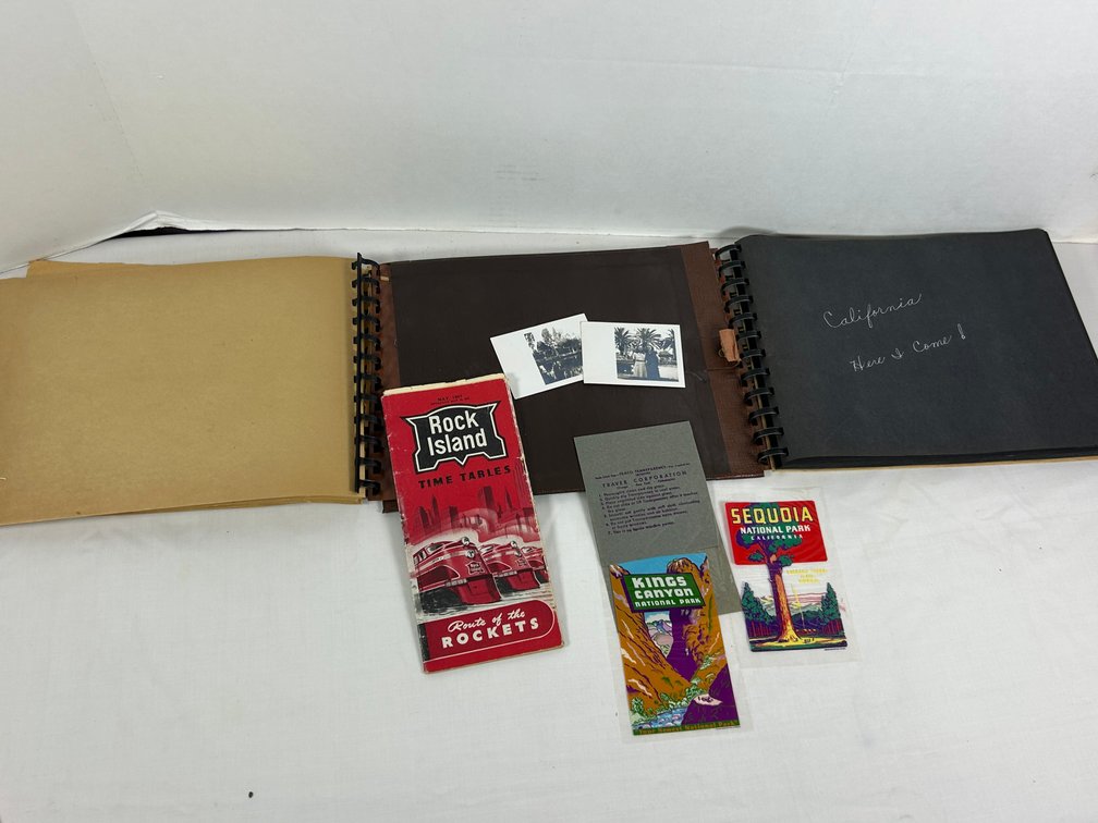 Vintage California Scrapbook