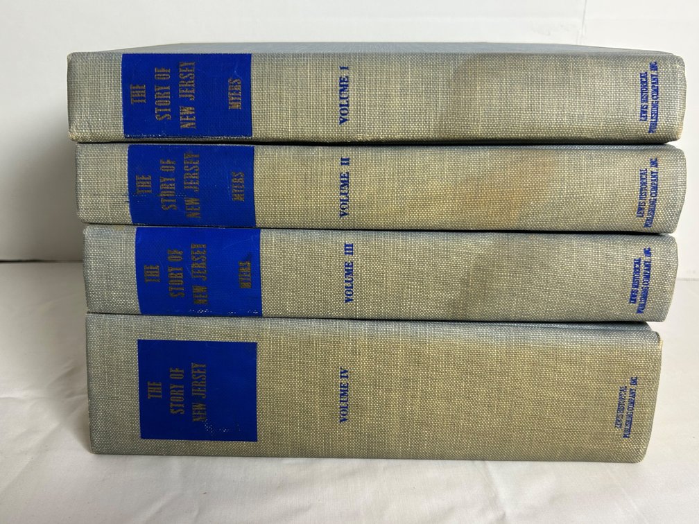 "The Story of New Jersey" Hardback Books (5)