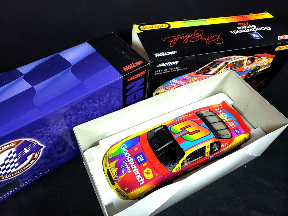 Action Dale Earnhardt #3 Peter Max 1:24 Scale Diecast Car