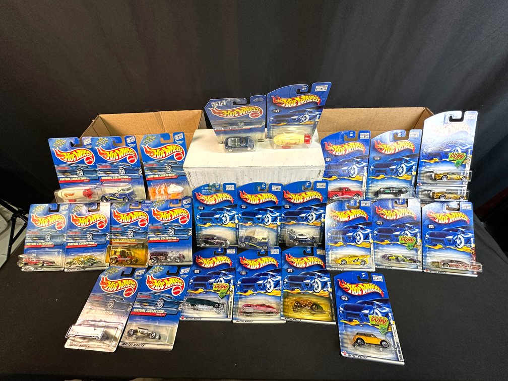 Mattel Hot Wheels Die-Cast Vehicles in Blister Packs