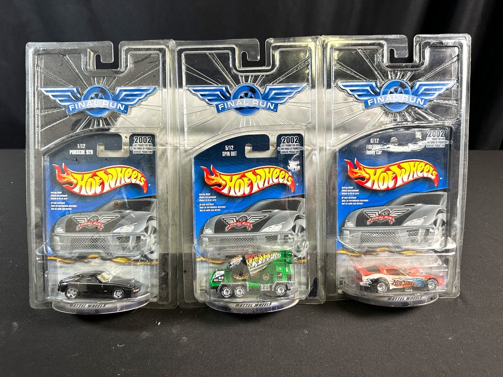 Hot Wheels 2002 Final Run Die-Cast Vehicles