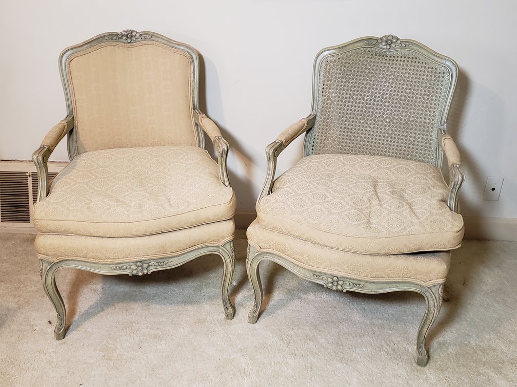Henredon French Provincial Style Armchairs