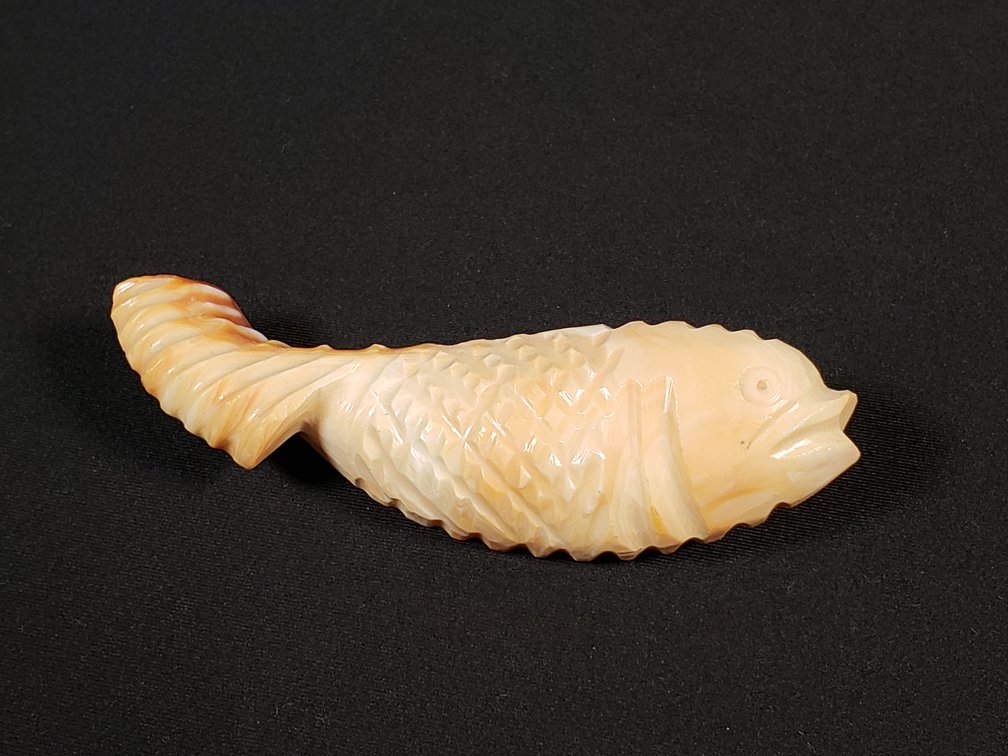 Carved Fish Figurine
