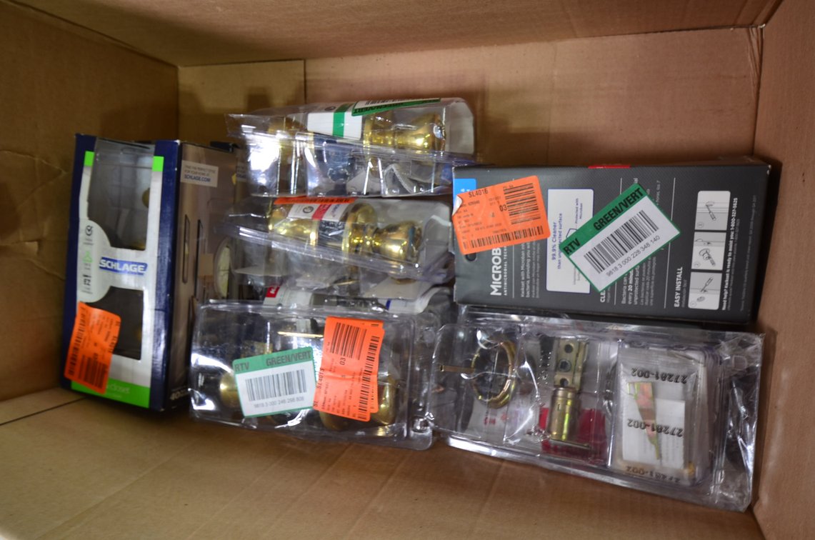 Assorted Brass Door Knob Packages