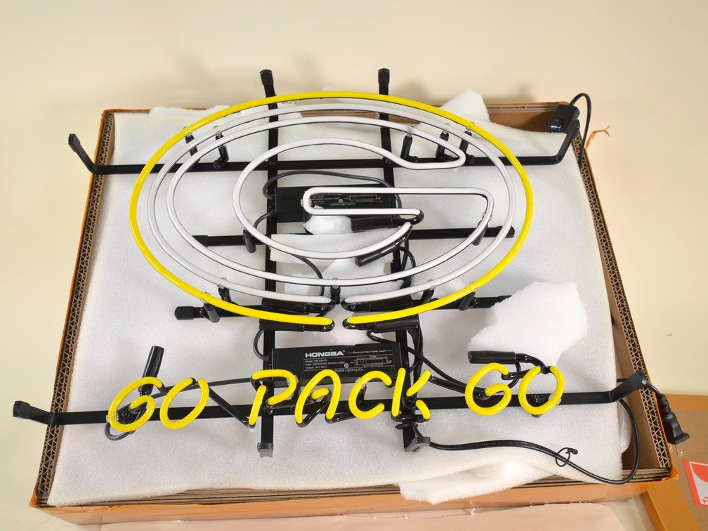 Go Pack Go Neon Sign