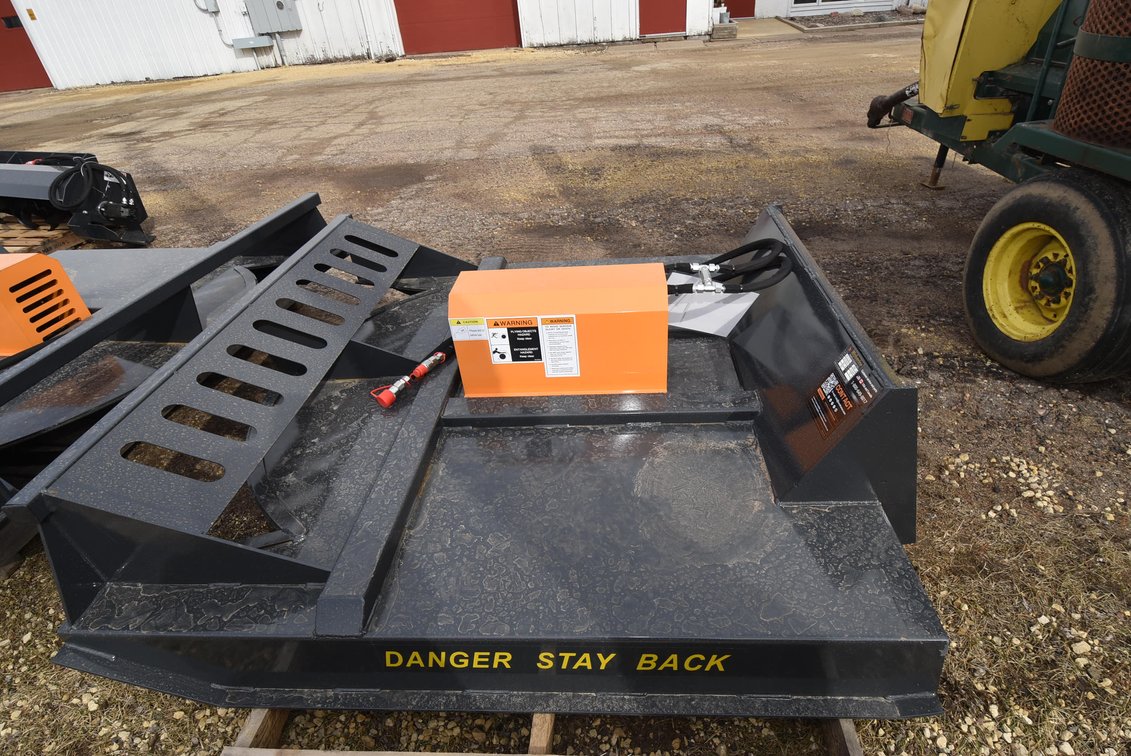 Wolverine 72" Skid Steer Brush Cutter Attachment