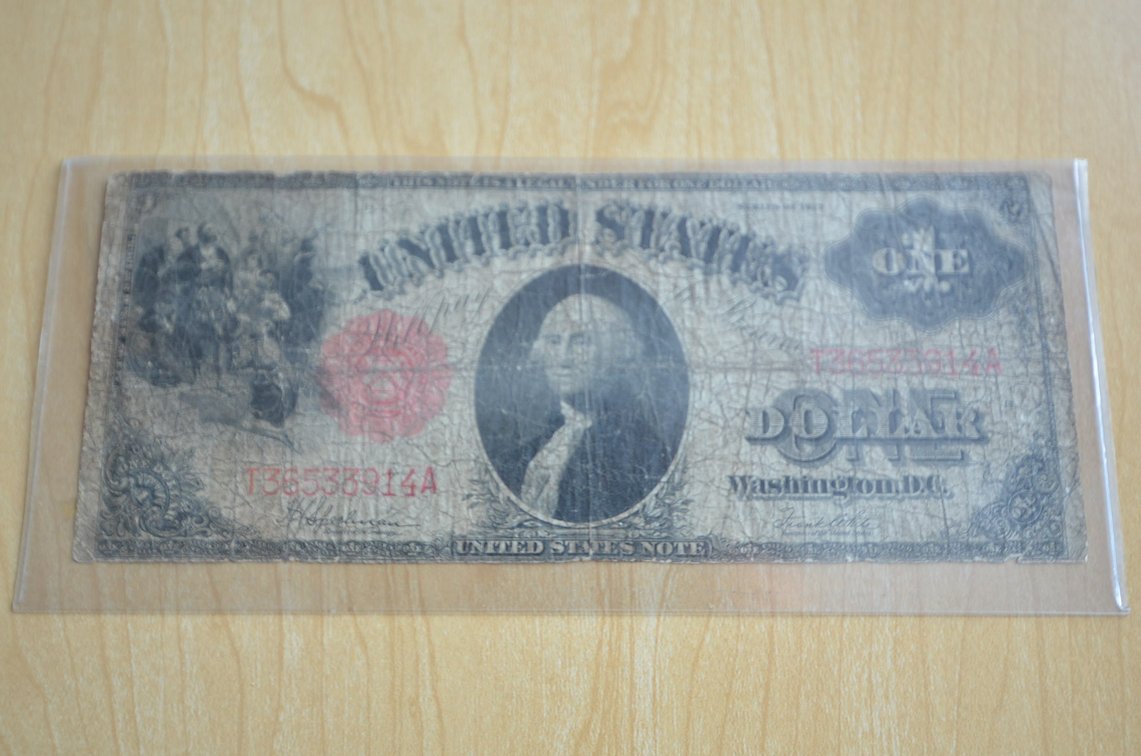 1917 $1 Large Note