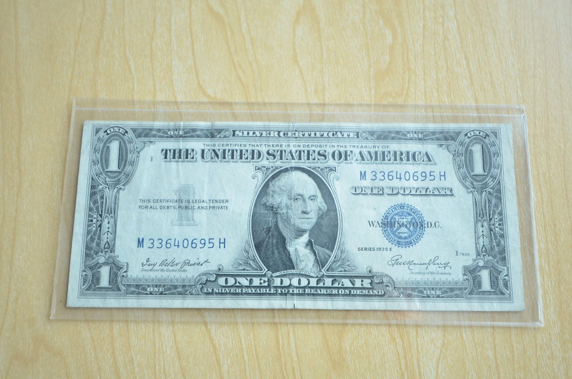 1935 E $1 Silver Certificate