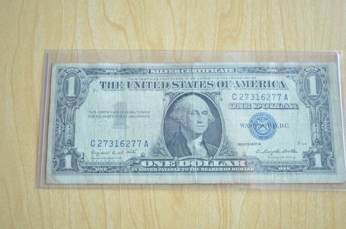 1957 A $1 Silver Certificate