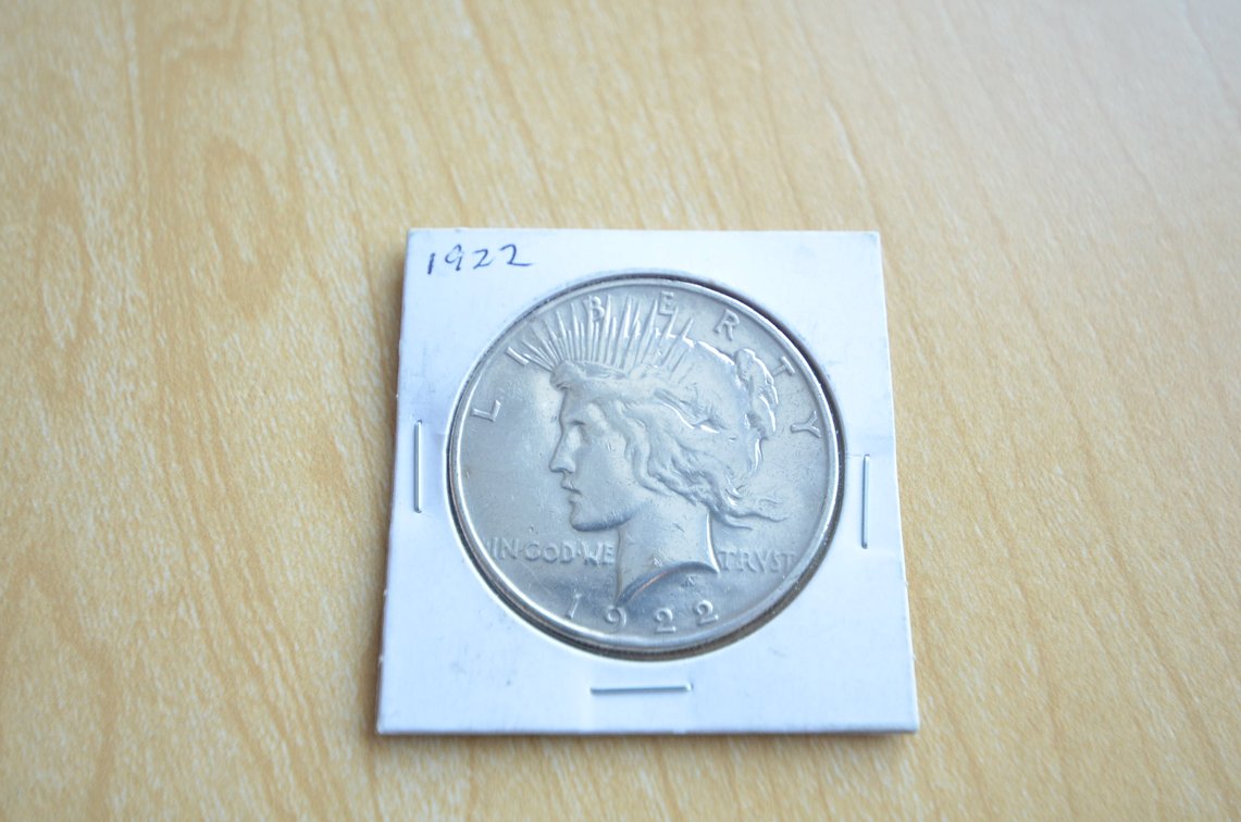 1922 Peace Silver Dollar 