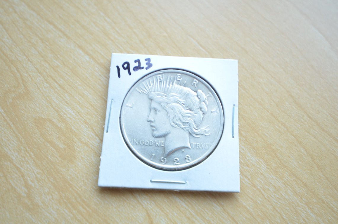 1923 Peace Silver Dollar 