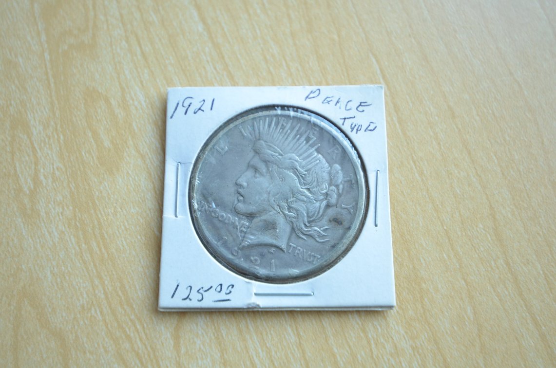 1921 Peace Silver Dollar