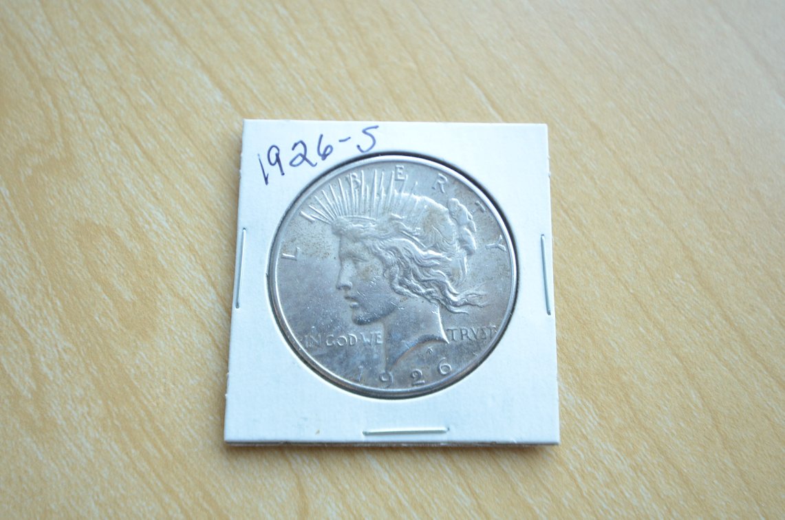 1926 S Peace Silver Dollar 