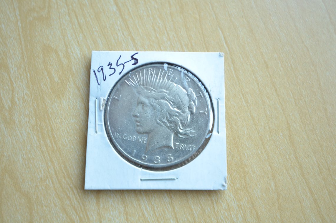 1935 S Peace Silver Dollar 