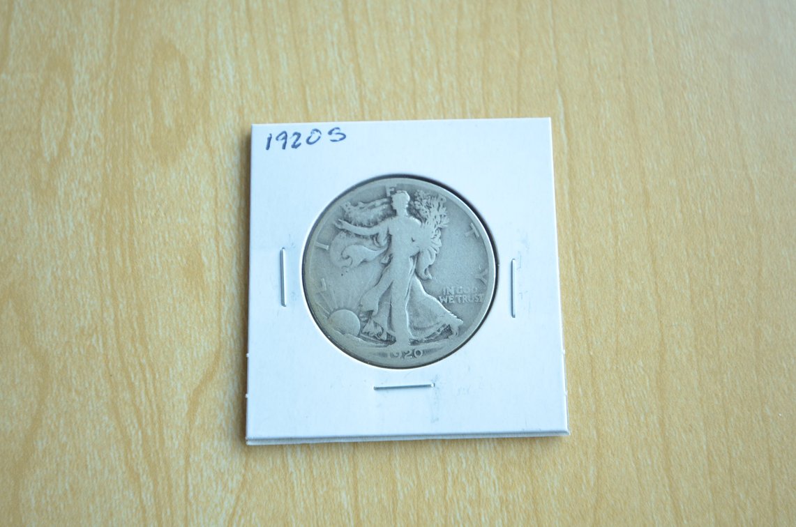 1920 S Liberty Walking Silver Half Dollar