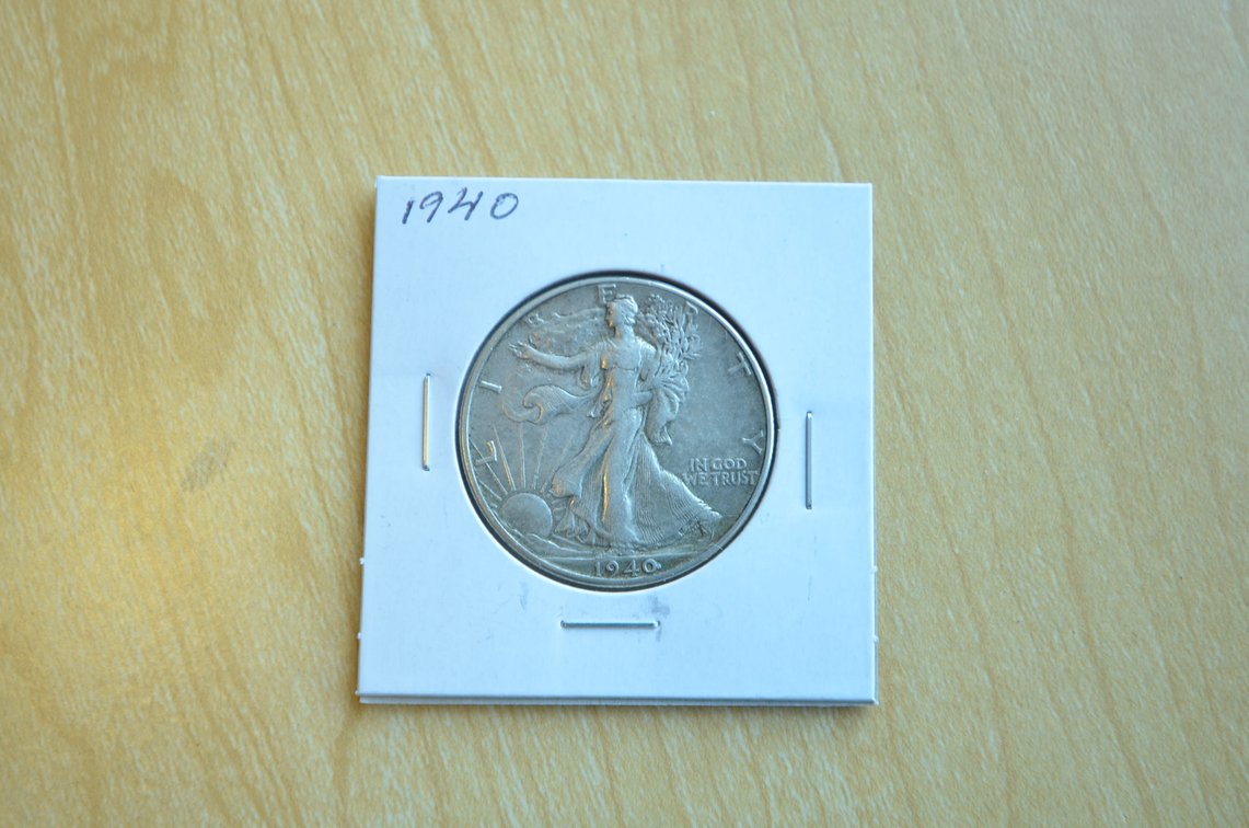 1940 Liberty Walking Silver Half Dollar