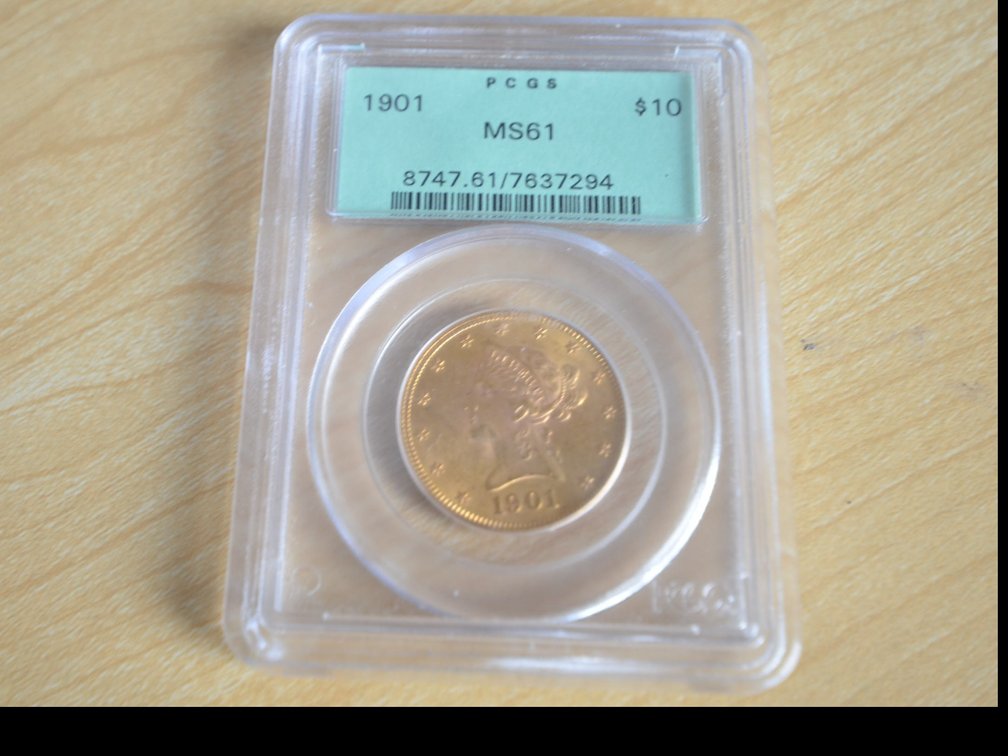 1901 $10 Liberty Head Gold Coin