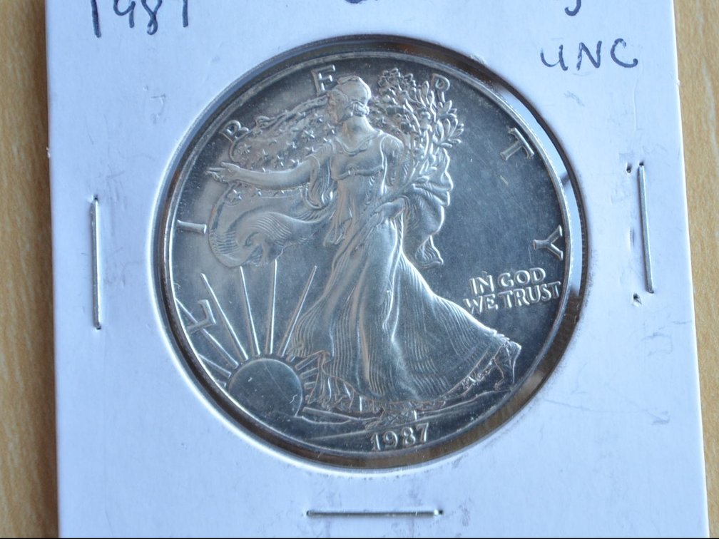1987 Silver Eagle Coin