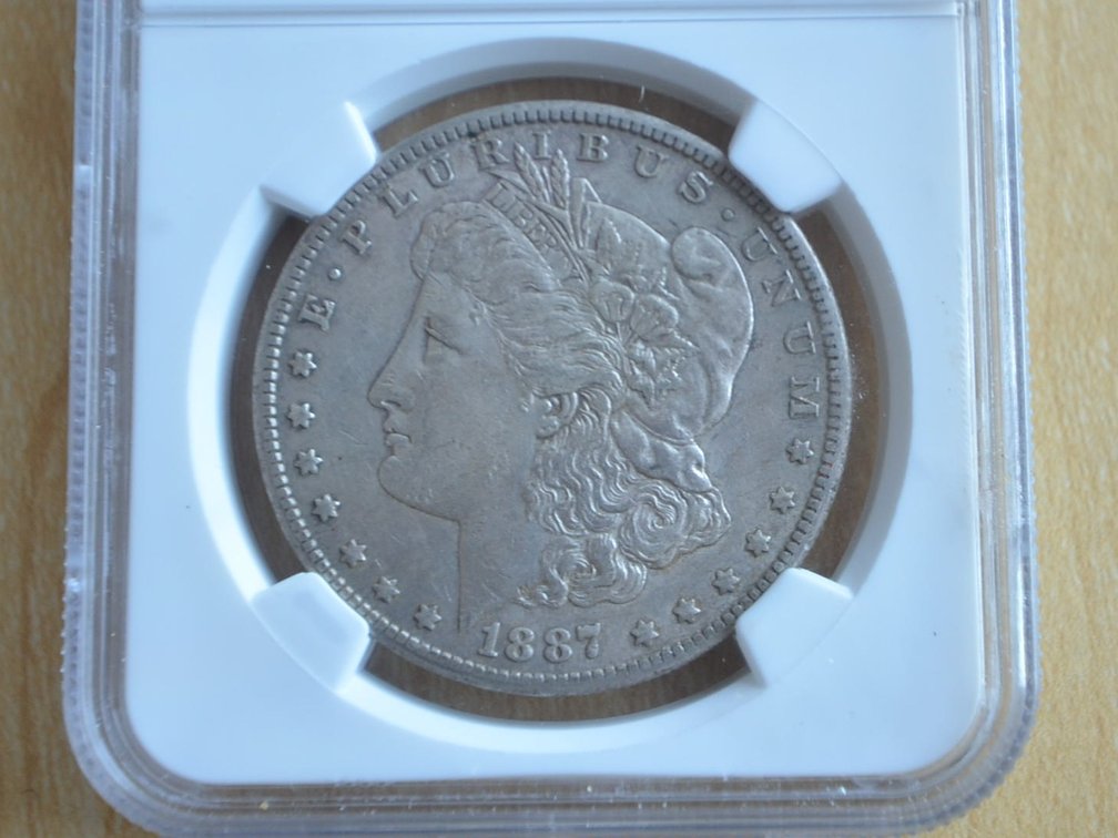 1887 Morgan Silver Dollar