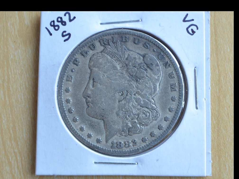 1882 S Morgan Silver Dollar