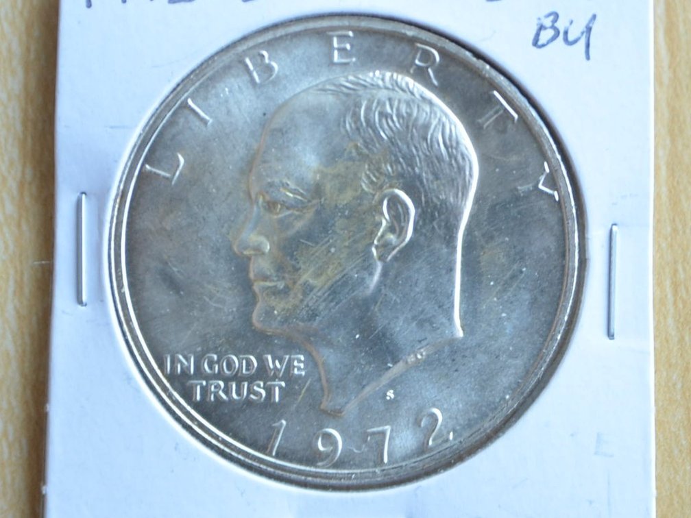 1972 S Eisenhower Silver Dollar