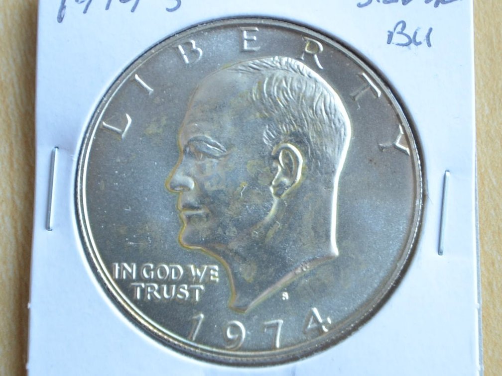 1974 S Eisenhower Silver Dollar