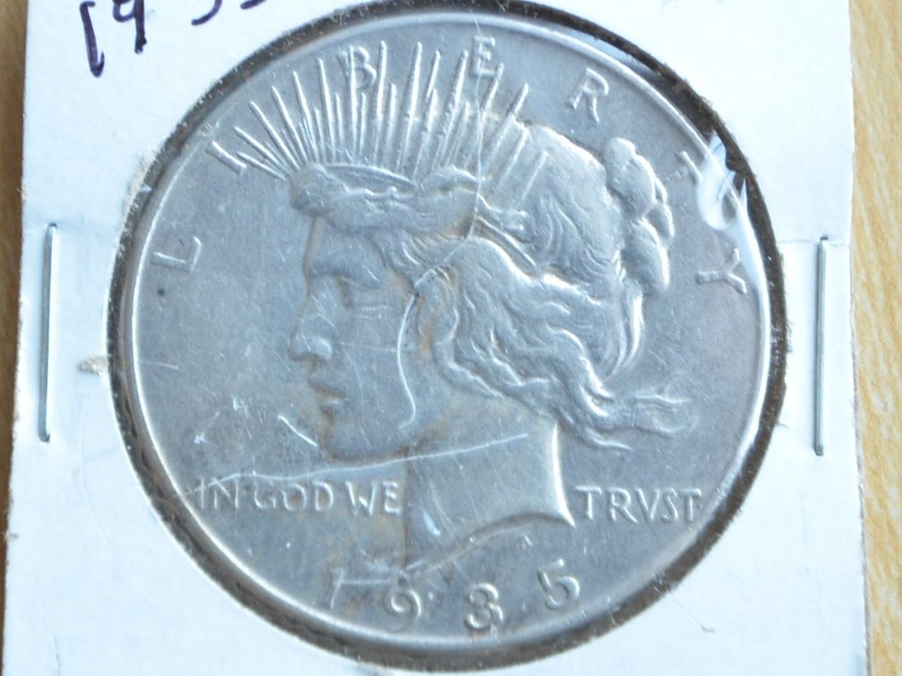 1935 Peace Silver Dollar