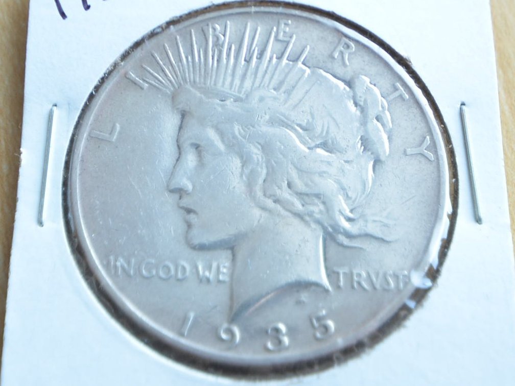 1935 S Peace Silver Dollar 