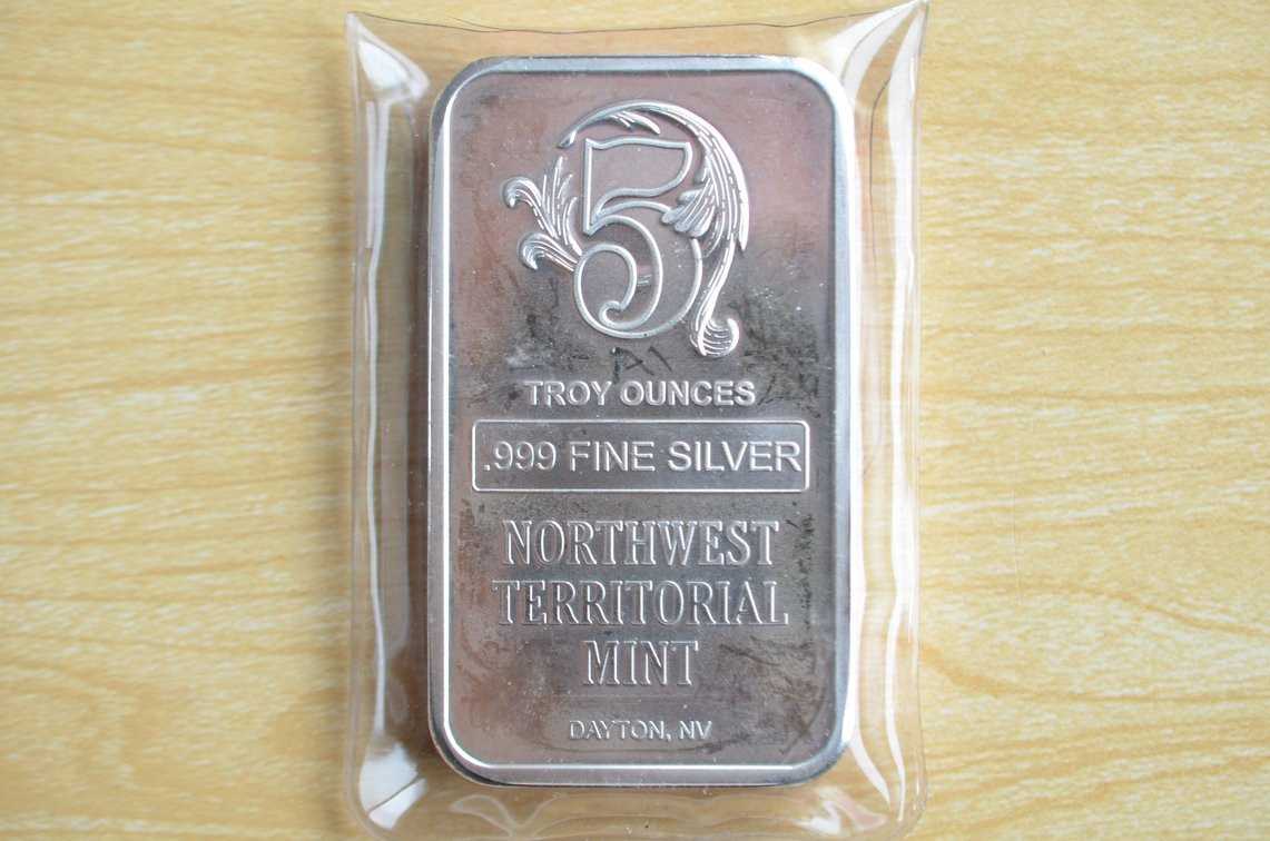 Northwest Territorial Mint 5 Ounce Silver Bar