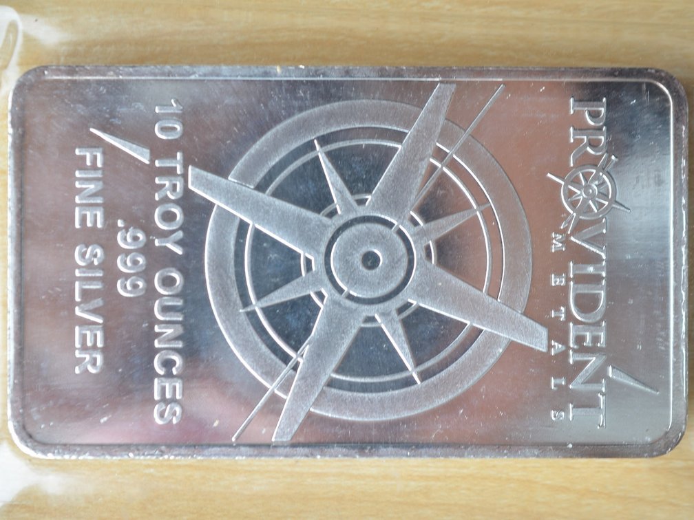 Providence 10 Ounce Silver Bar