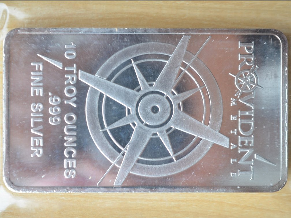 Providence 10 Ounce Silver Bar