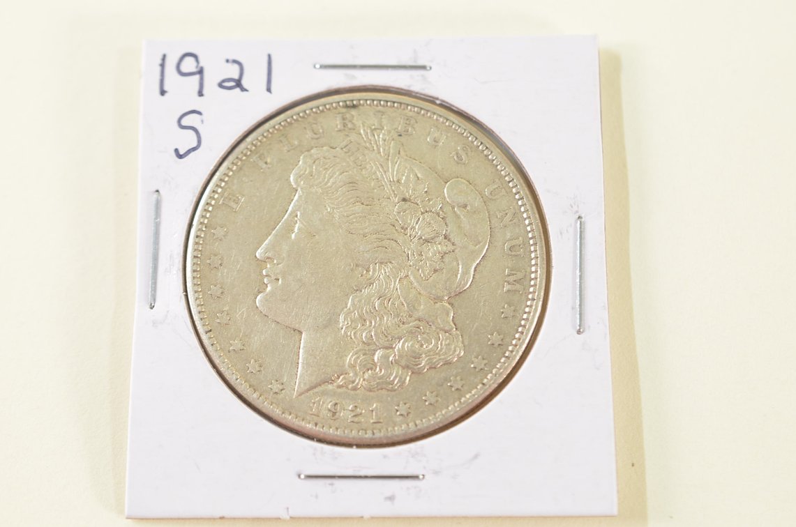 1921 S Morgan Silver Dollar