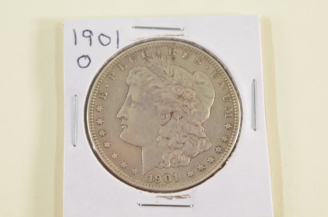 1901 O Morgan Silver Dollar