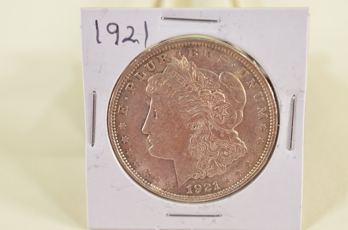 1921 Morgan Silver Dollar