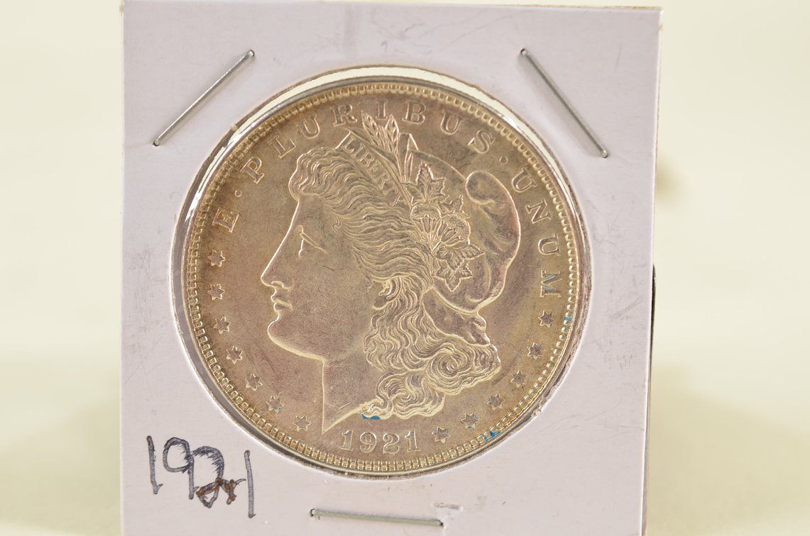 1921 Morgan Silver Dollar