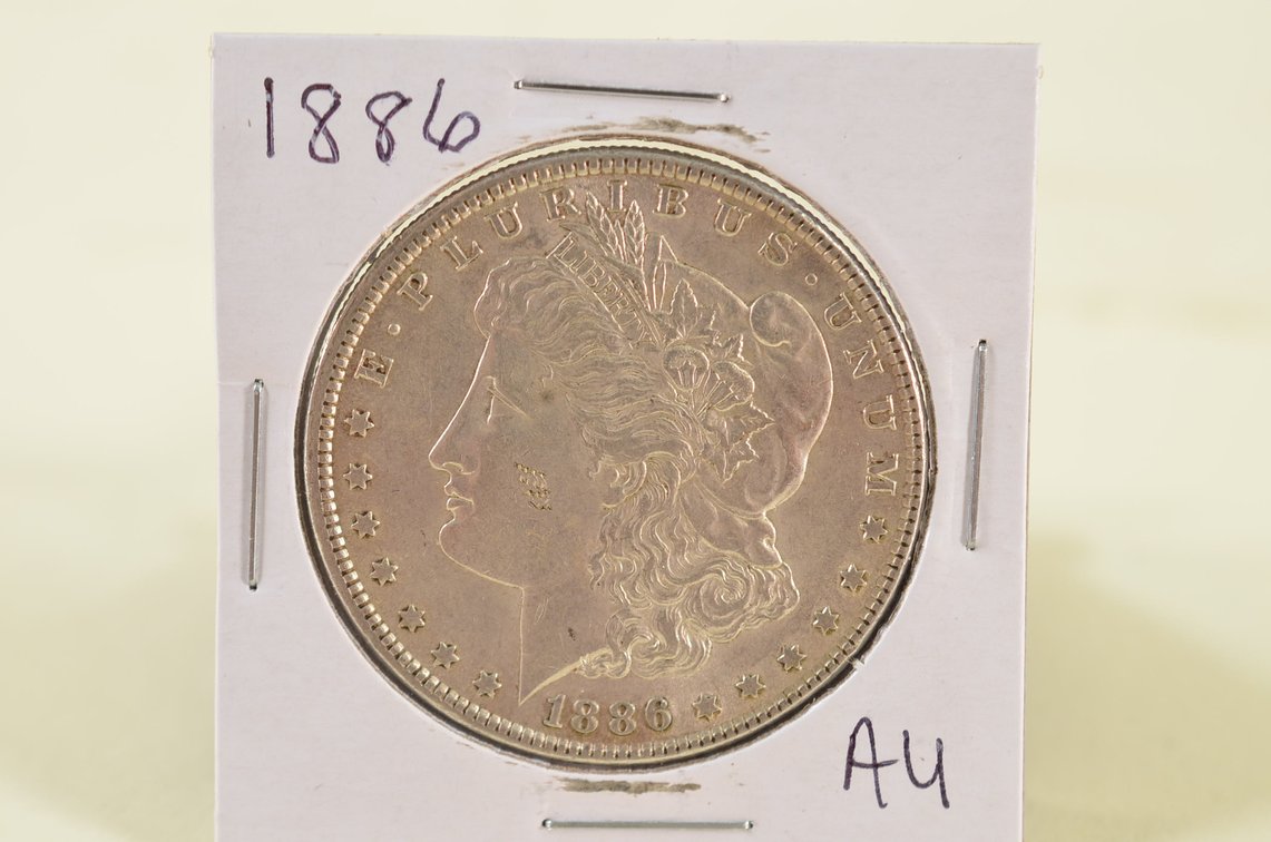 1886 Morgan Silver Dollar