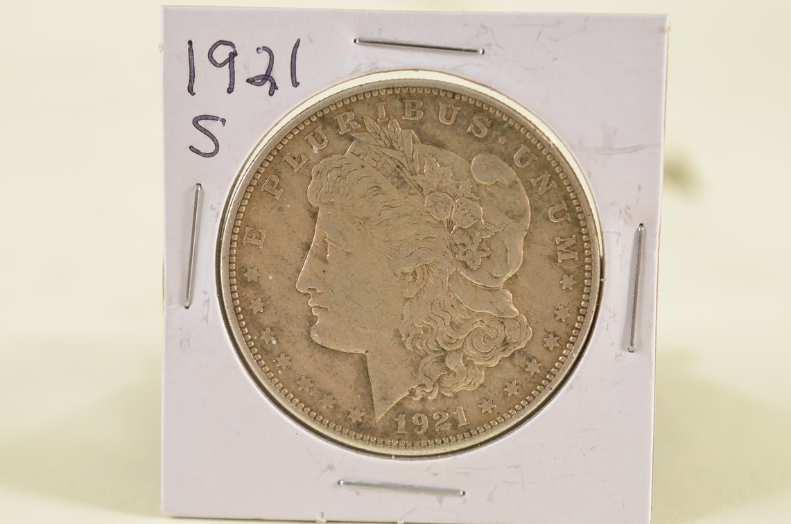 1921 S Morgan Silver Dollar