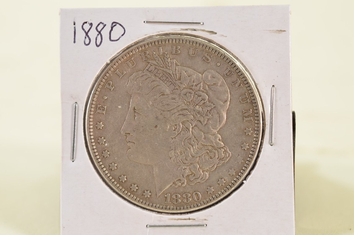 1880 Morgan Silver Dollar
