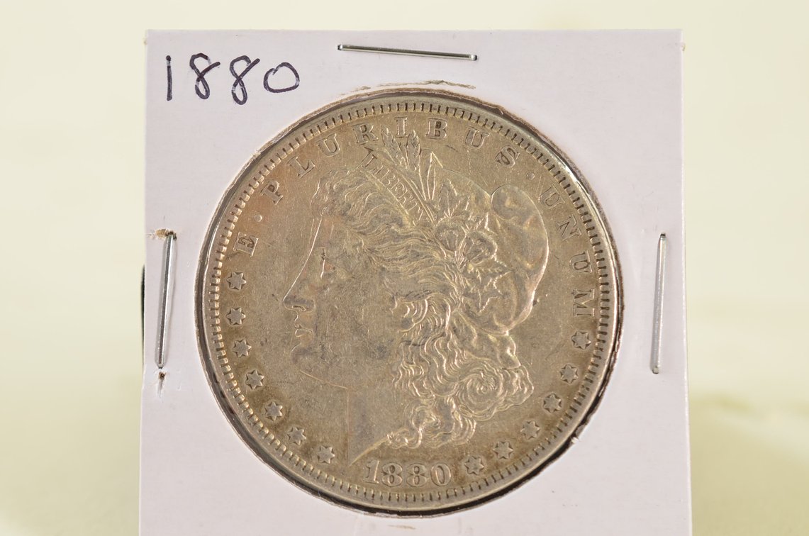 1880 Morgan Silver Dollar